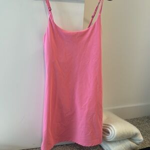 Abercrombie traveler mini dress pink